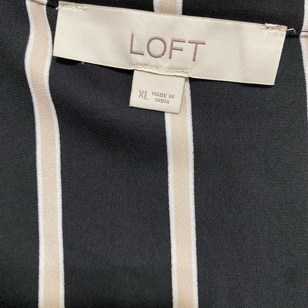 LOFT Striped Blouse - Picture 6 of 6